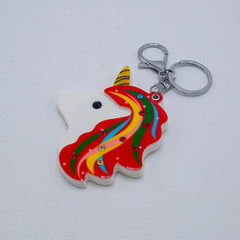 UNICORN MIRROR KEYCHAIN SPARKLES