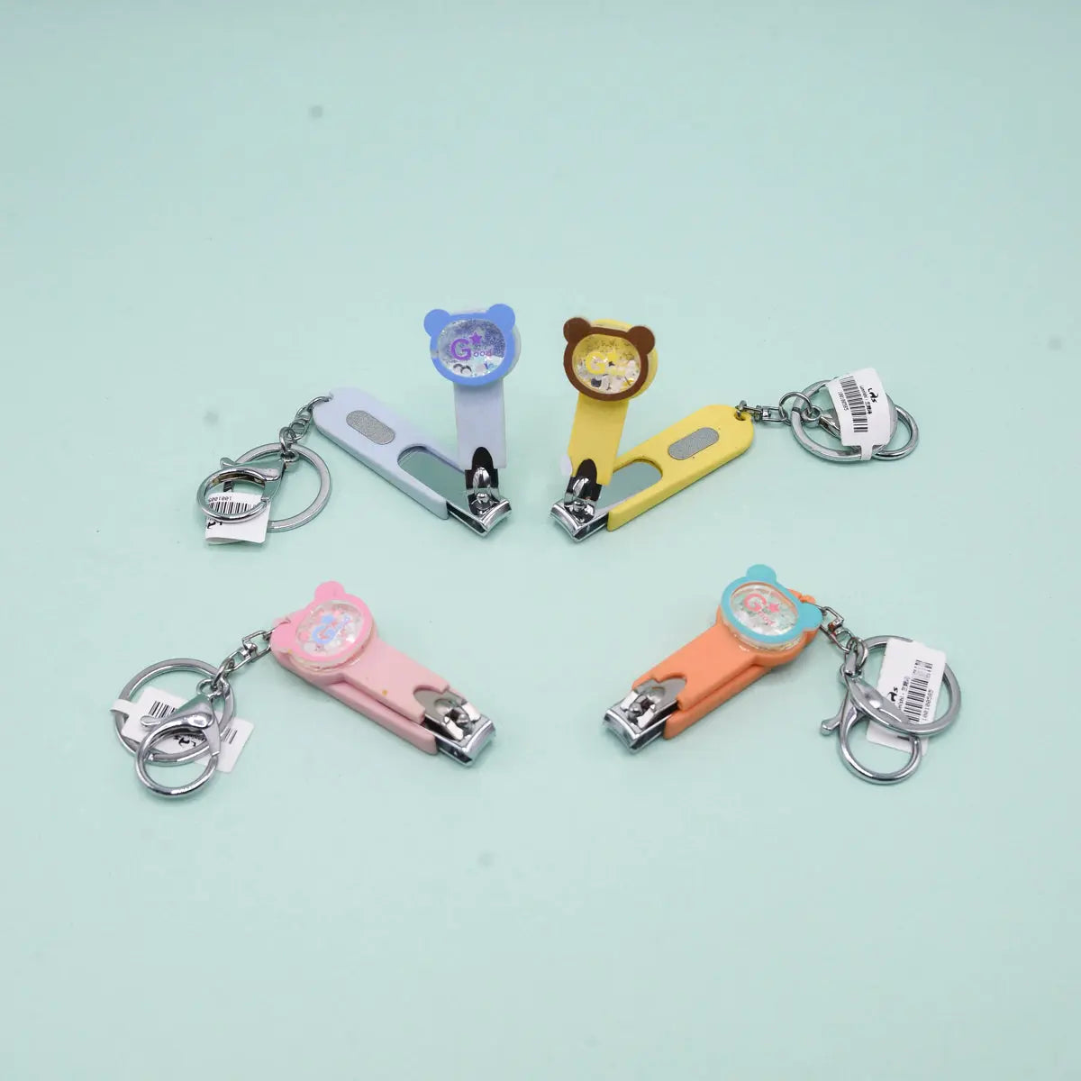 CUTEST NAIL CLIPPER KEYCHAIN SPARKLES