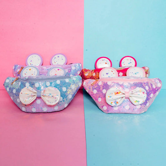 DARLING'S BOW WAIST PACK SPARKLES