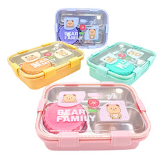 TRENDY BEAR STEEL LUNCH BOX SPARKLES