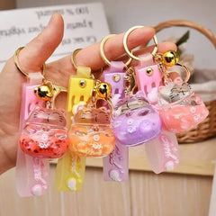 JAPANESE CAT KEYCHAIN SPARKLES