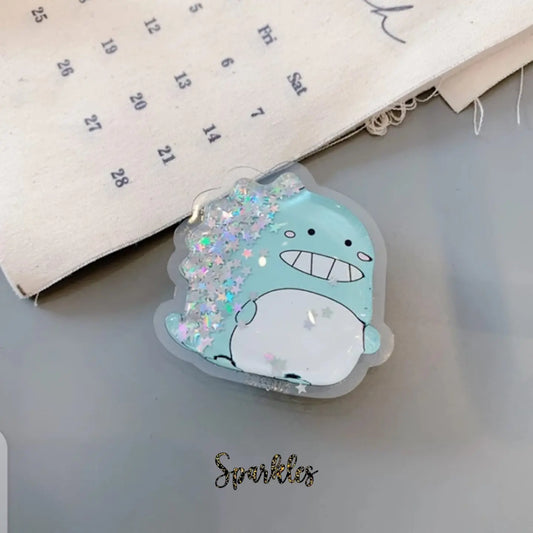 DINO POP SOCKET SPARKLES