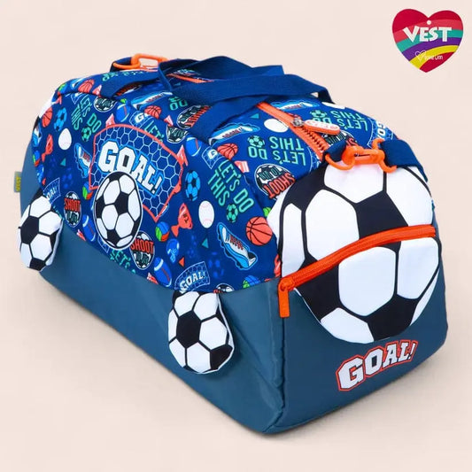 AESTHETIC FOOTBALL DUFFEL BAG SPARKLES