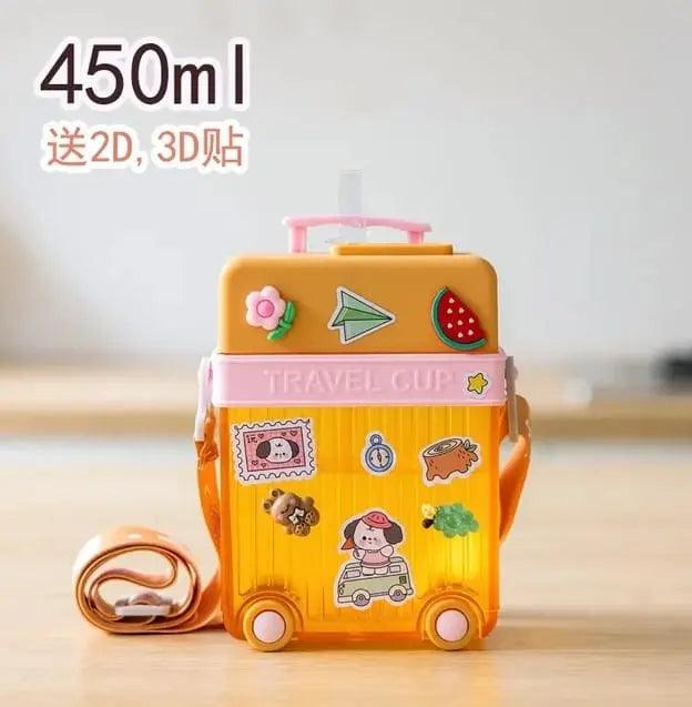 CUTE LUGGAGE SIPPER SPARKLES