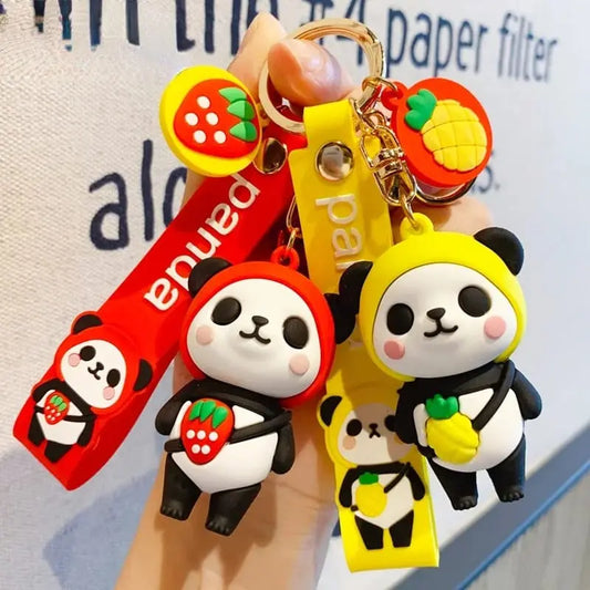 ADORABLE PANDA KEYCHAIN SPARKLES