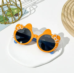 TRENDY KITTY BOW SUNGLASSES SPARKLES