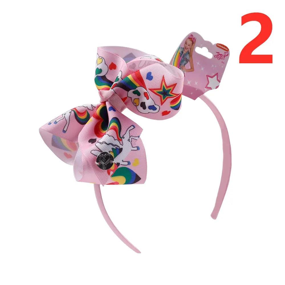 SIGNATURE JOJO BOW HEAD BAND SPARKLES