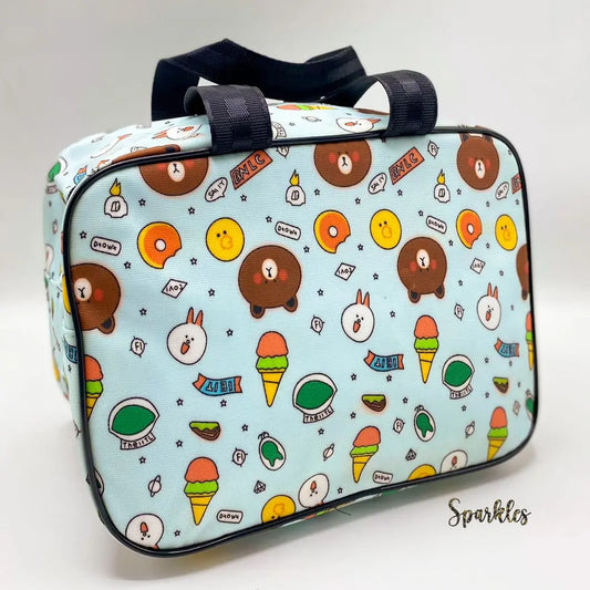 AESTHETIC THERMAL LUNCH BAG SPARKLES