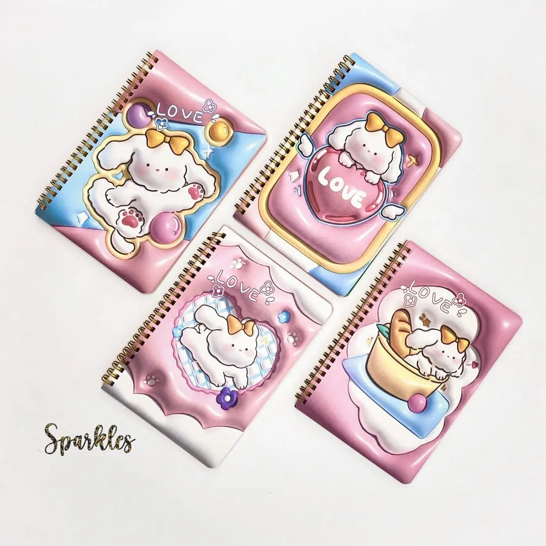 TRENDING LOVE NOTEPAD SPARKLES