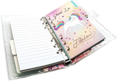 GLITTERY UNICORN NOTEPAD