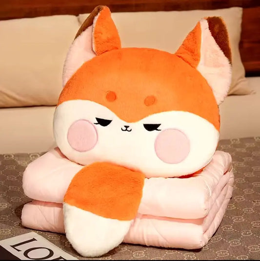 witty fox blanket