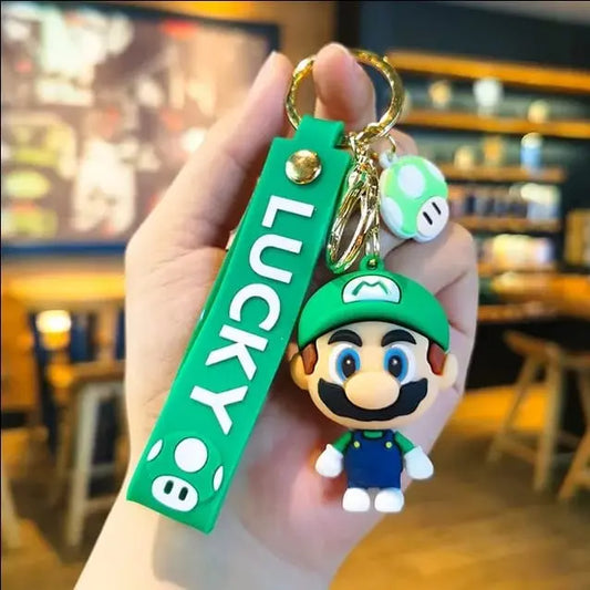 LUCKY MARIO KEYCHAIN SPARKLES