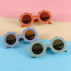 CUTE FLOWER SUNGLASSES SPARKLES