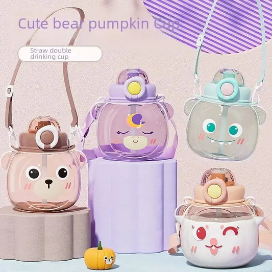 CUTE BEAR PUMPKIN CUP SPARKLES