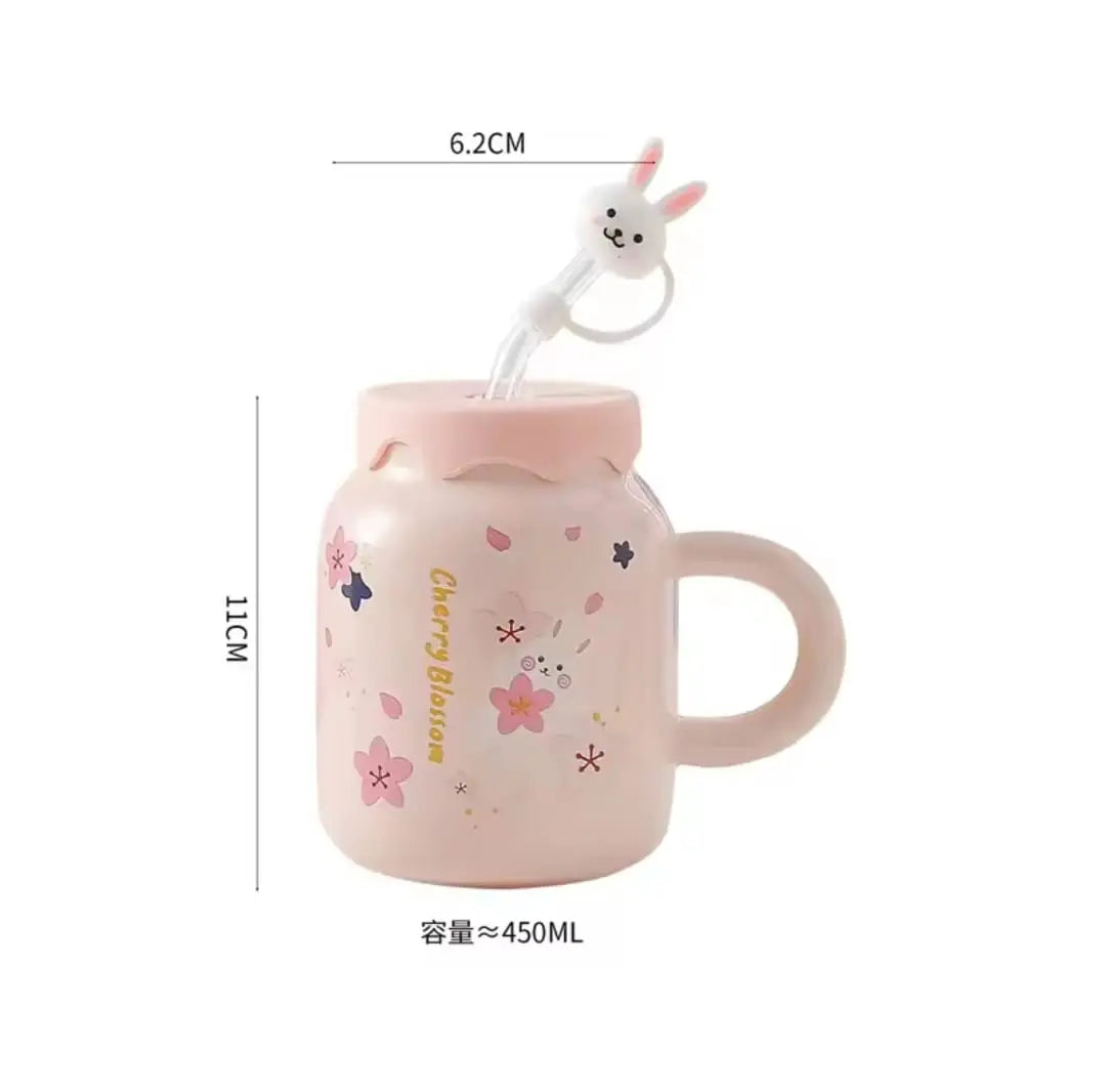 CERAMIC BUNNY MUG SPARKLES