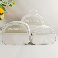 SET OF TOILETRY WASH BAGS SPARKLES