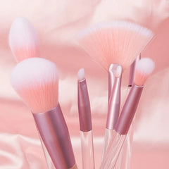 GLITTERY MAKEUP BRUSH SET SPARKLES