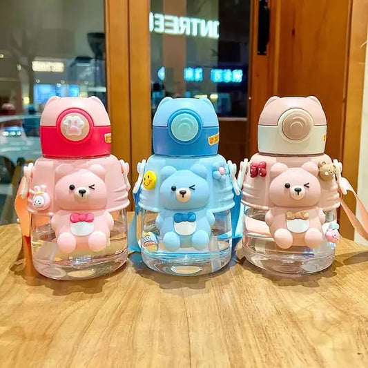 CUTE BEAR WATER BOTTLE SPARKLES