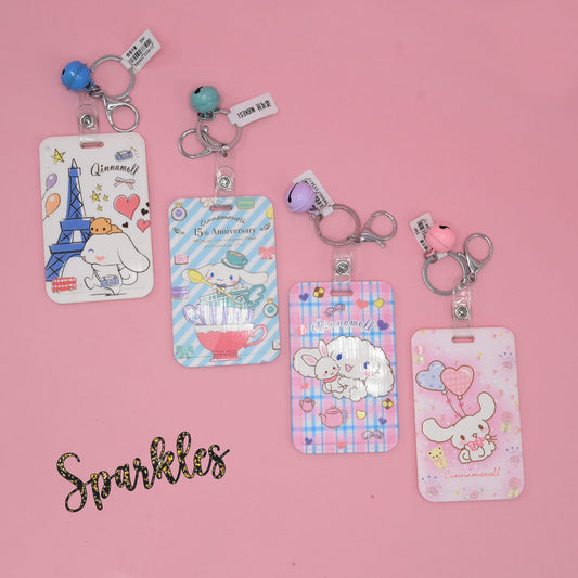 BEAUTIFULLY EMBELLISHED CARD HOLDER SPARKLES