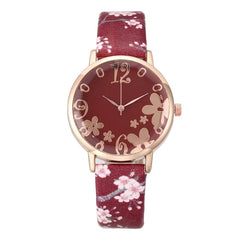 AESTHETIC FLORAL WATCH SPARKLES