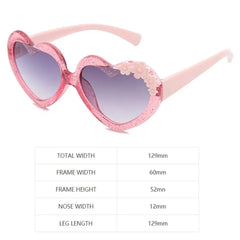 ADORABLE HEART SUNGLASSES