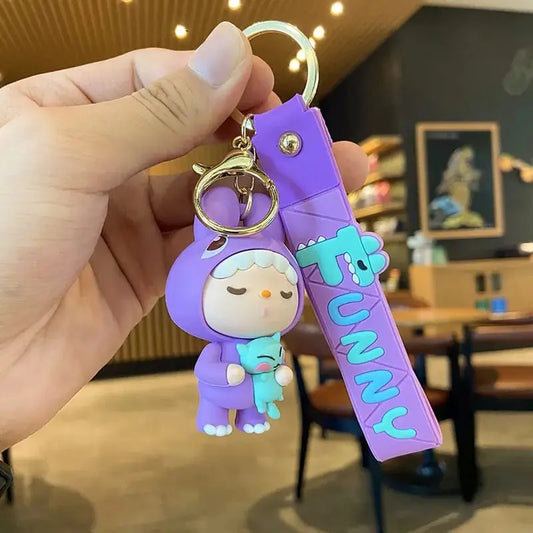 CUTE CHARACTER KEYCHAIN SPARKLES