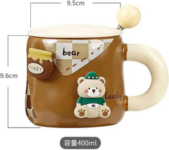 TRENDY HONEY BEAR MUG SPARKLES