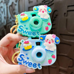 ADORABLE PROJECTOR CAMERA KEYCHAIN