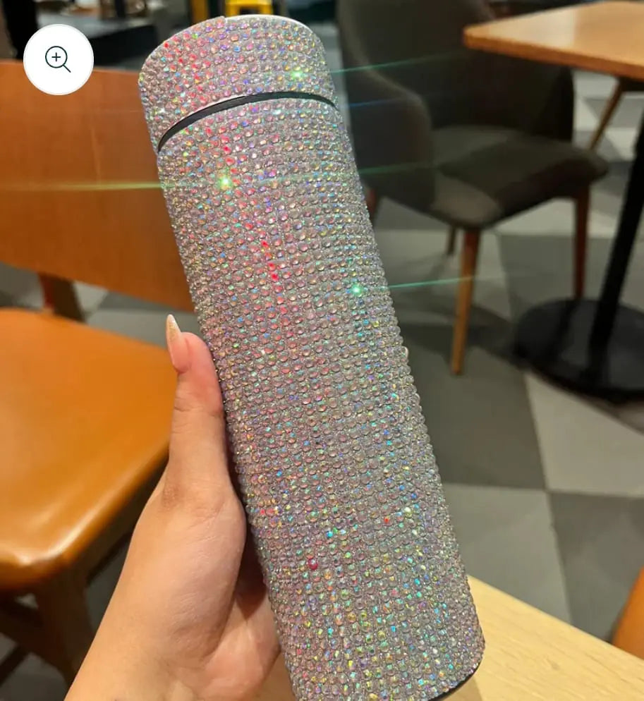 BLINGY RHINESTONE WATER BOTTLE - Sparkles