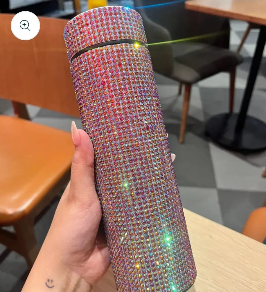 BLINGY RHINESTONE WATER BOTTLE - Sparkles