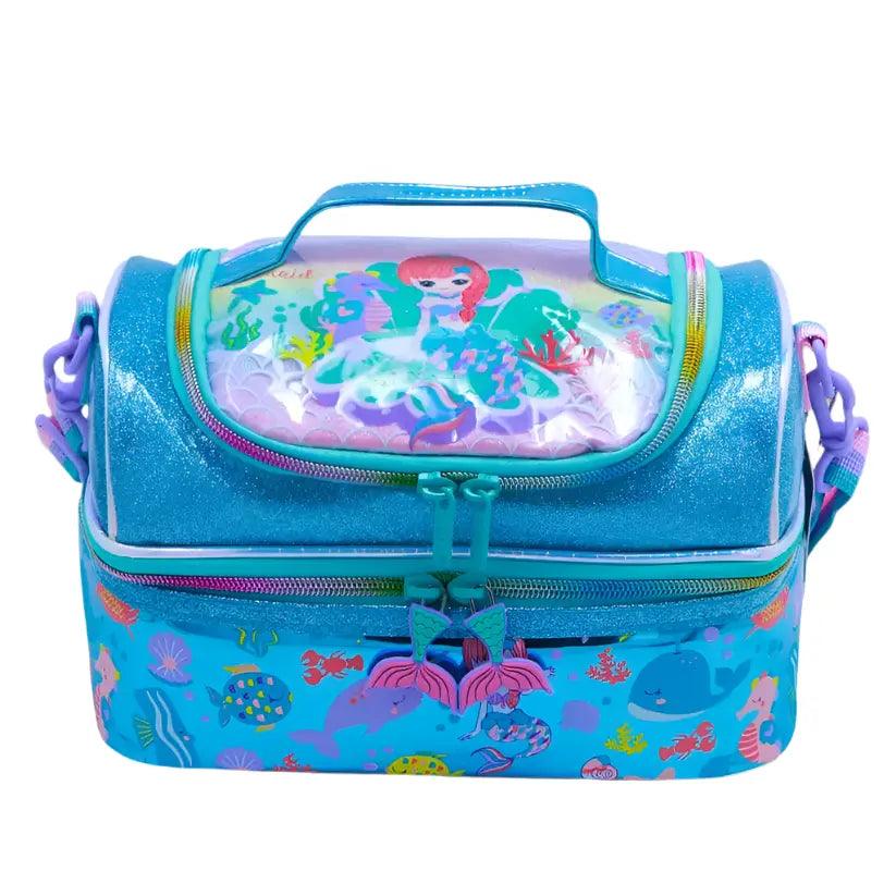 BEAUTIFUL MERMAID DUAL COMPARTMENT LUNCH BAG SPARKLES