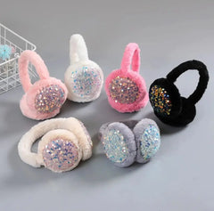 SHIMMERY SPARKLING EARMUFFS SPARKLES