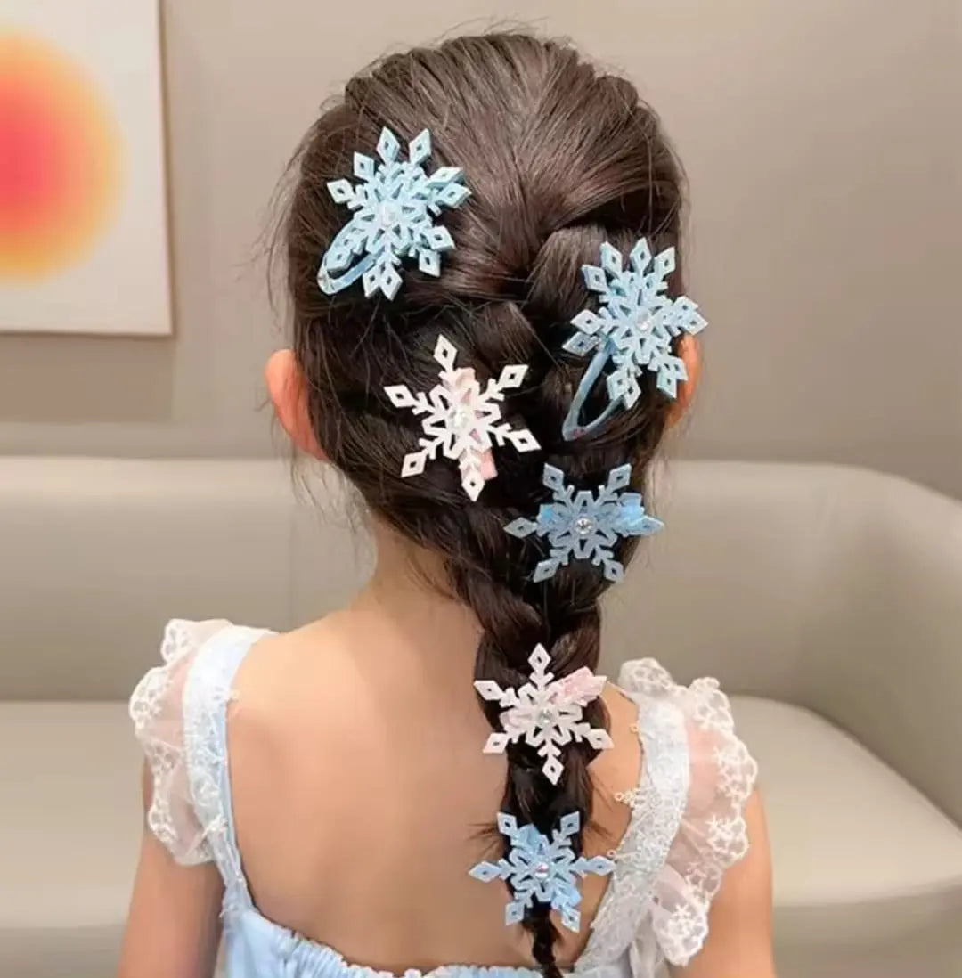 SNOWFLAKE CLIPS SPARKLES