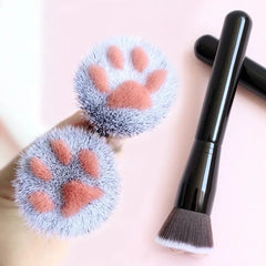 CUTE CAT PAW MAKEUP BRUSH SPARKLES