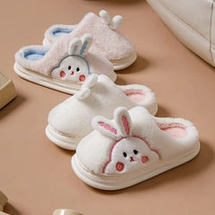 FLUFFY BUNNY SLIPPERS FOR WINTER SPARKLES