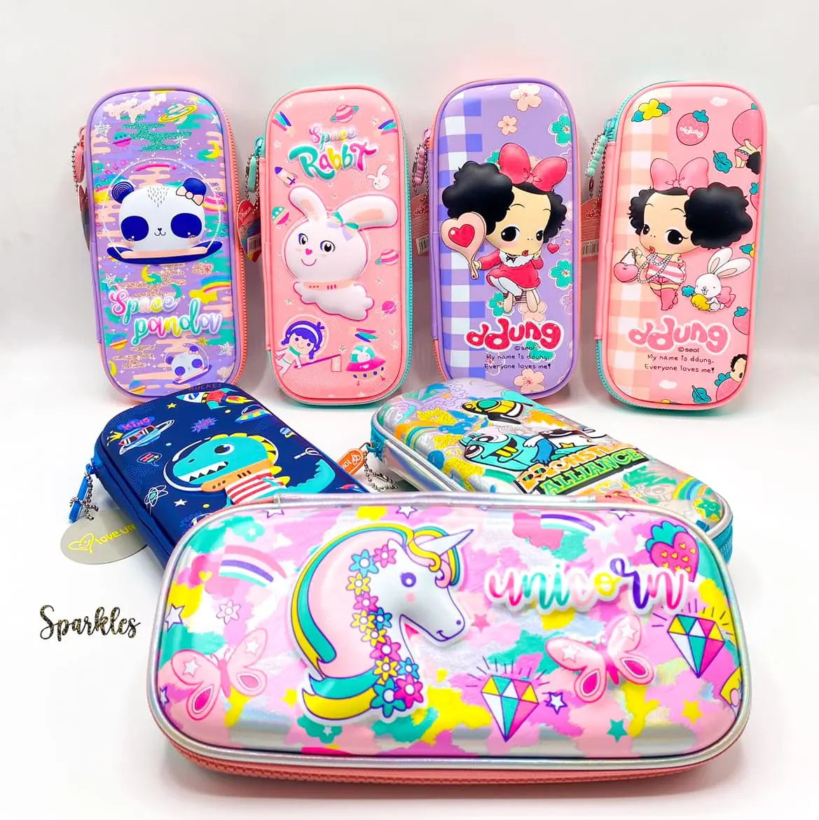 TRENDING 3D PENCIL CASE SPARKLES