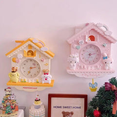 BEAUTIFUL HOUSE CLOCK SPARKLES