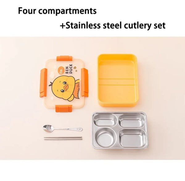 TRENDY STAINLESS STEEL LUNCH BOX SPARKLES