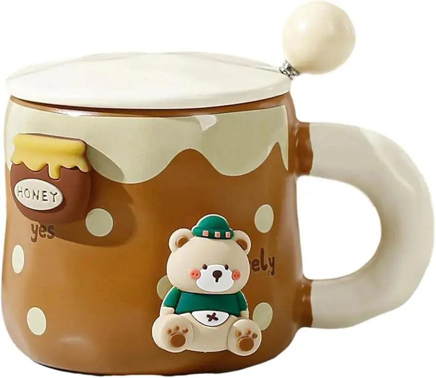 TRENDY HONEY BEAR MUG SPARKLES