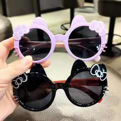 TRENDY KITTY BOW SUNGLASSES SPARKLES