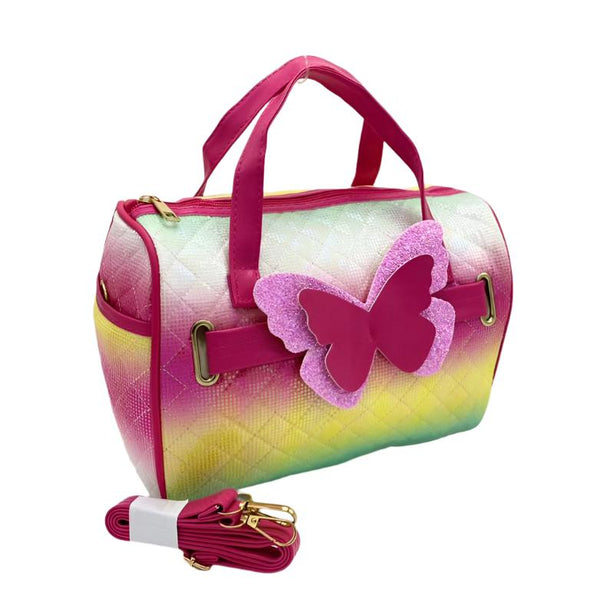 CUTE BUTTERFLY DUFFEL BAG SPARKLES