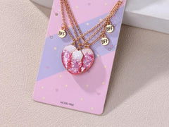 EXQUISITE BFF NECKLACE SET SPARKLES