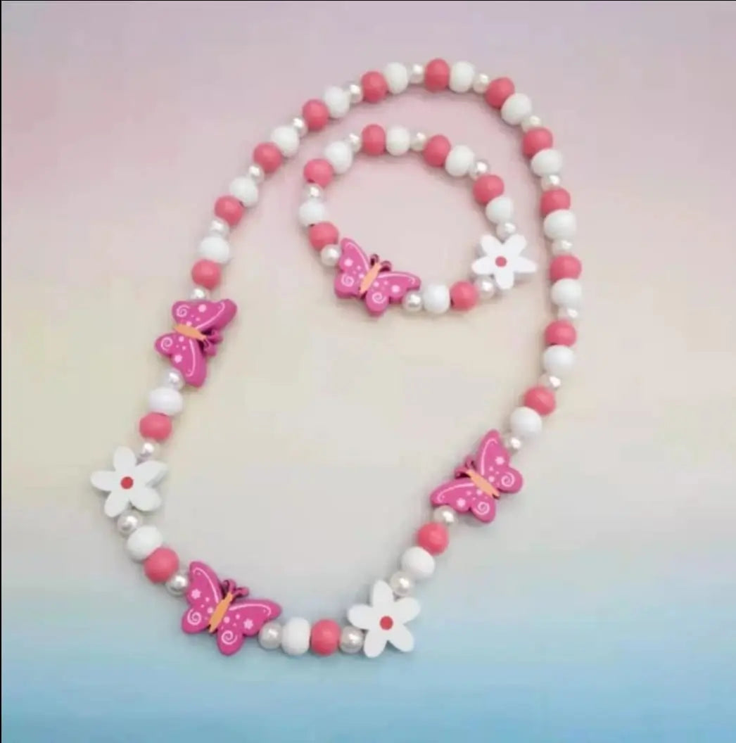 BUTTERFLY BEADS SET SPARKLES