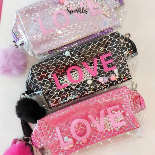 BEAUTIFUL LOVE POUCH SPARKLES