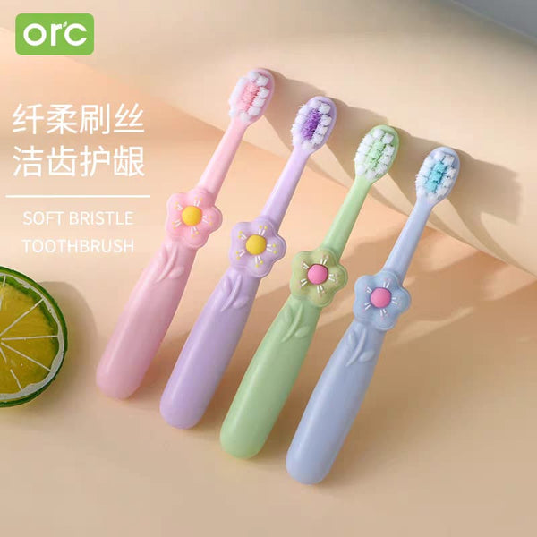 CUTE FLOWER TOOTHBRUSH SET