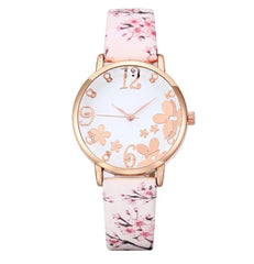 AESTHETIC FLORAL WATCH SPARKLES