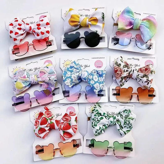 SUNGLASSES & HEADBAND SET SPARKLES