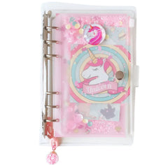 GLITTERY UNICORN NOTEPAD