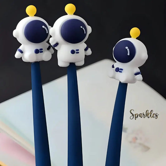 DAZZLING ASTRONAUT GEL PEN SPARKLES