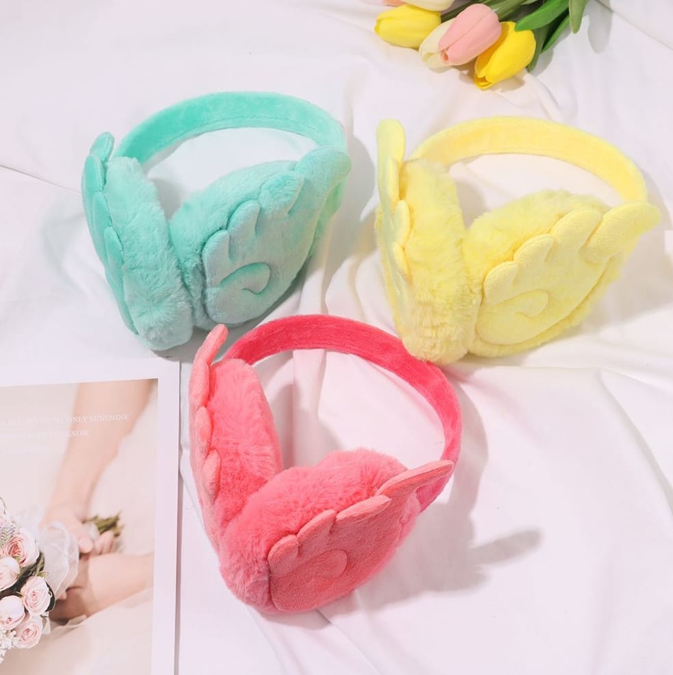 FASHIONABLE WINGS EARMUFFS FOR WINTER SPARKLES